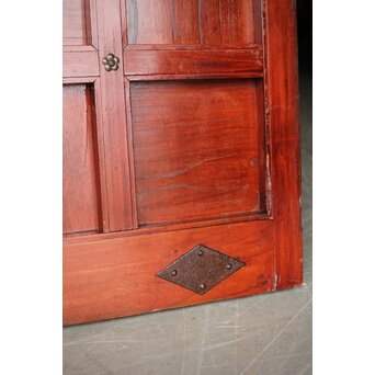 ガラス入 格子蔵戸　W120 