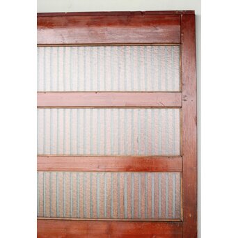 ガラス入 格子蔵戸　W120 