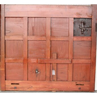 ガラス入 格子蔵戸　W120 