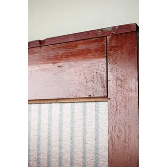 ガラス入 格子蔵戸　W120 