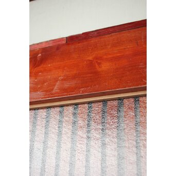 ガラス入 格子蔵戸　W120 