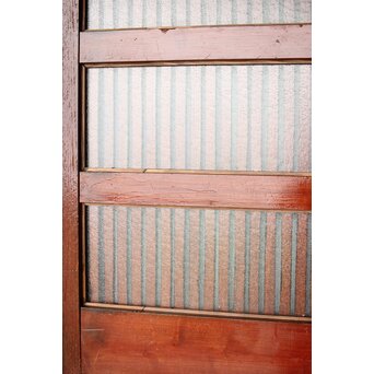 ガラス入 格子蔵戸　W120 