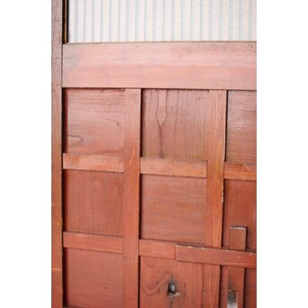 ガラス入 格子蔵戸　W120 