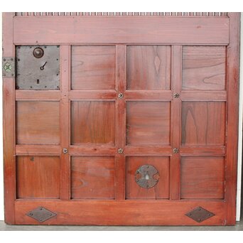 ガラス入 格子蔵戸　W120 