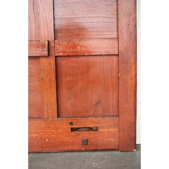 ガラス入 格子蔵戸　W120 