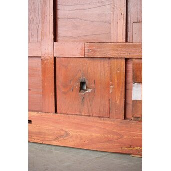 ガラス入 格子蔵戸　W120 