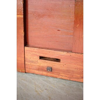 ガラス入 格子蔵戸　W120 