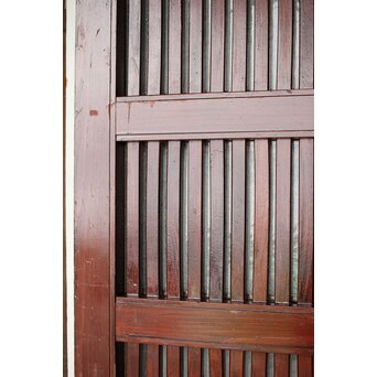 ガラス入 格子蔵戸　W120 