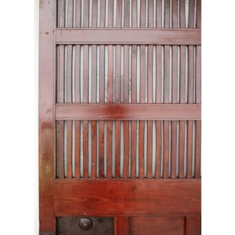 ガラス入 格子蔵戸　W120 