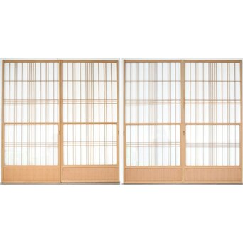 雪見障子戸 4枚1組　F259