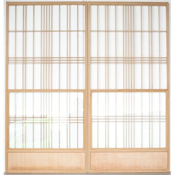 雪見障子戸 4枚1組　F259 AB　ウラ