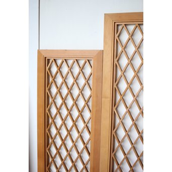 菱形組子欄間　R0363 