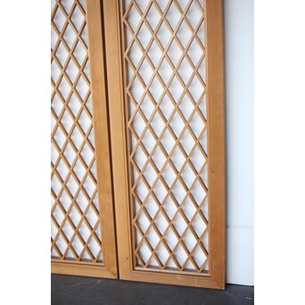 菱形組子欄間　R0363 