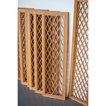 菱形組子欄間　R0363 