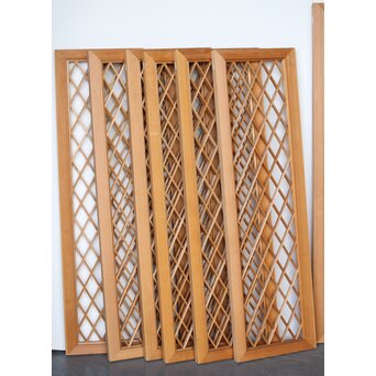 菱形組子欄間　R0363 