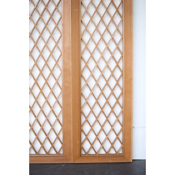 菱形組子欄間　R0363 