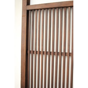 2分割クリアガラス格子戸　L1107 