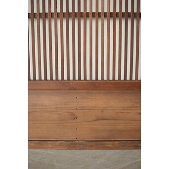 2分割クリアガラス格子戸　L1107 