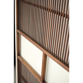 2分割クリアガラス格子戸　L1107 