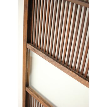 2分割クリアガラス格子戸　L1107 