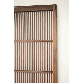 2分割クリアガラス格子戸　L1107 