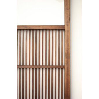 2分割クリアガラス格子戸　L1107 