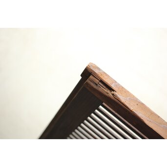 2分割クリアガラス格子戸　L1107 