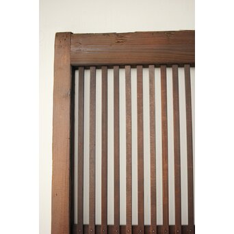 2分割クリアガラス格子戸　L1107 