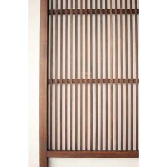 2分割クリアガラス格子戸　L1107 