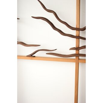 奈良風景 五重塔と鹿 書院 2枚1組　R0364 少し折れ等　欠損がある様子