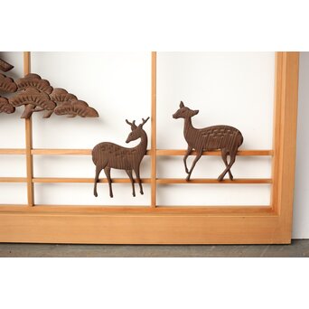 奈良風景 五重塔と鹿 書院 2枚1組　R0364 