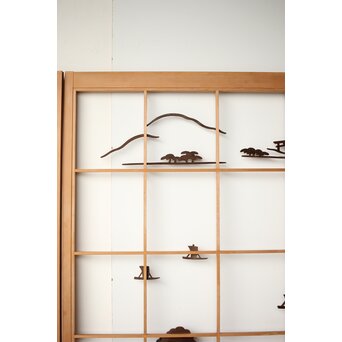 奈良風景 五重塔と鹿 書院 2枚1組　R0364 