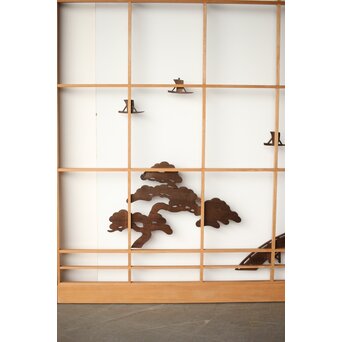 奈良風景 五重塔と鹿 書院 2枚1組　R0364 