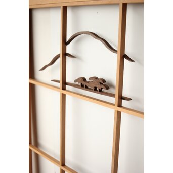 奈良風景 五重塔と鹿 書院 2枚1組　R0364 