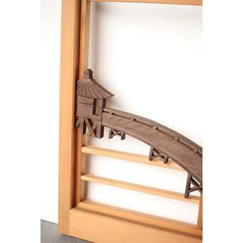 奈良風景 五重塔と鹿 書院 2枚1組　R0364 