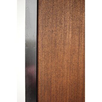 竹松板絵 砂ずり一枚板建具 2枚1組　B1052Y 