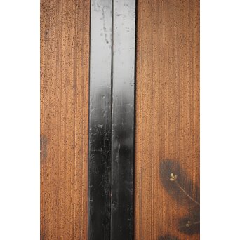 竹松板絵 砂ずり一枚板建具 2枚1組　B1052Y 
