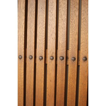 ラワン巾着格子蔵戸　W121Y 