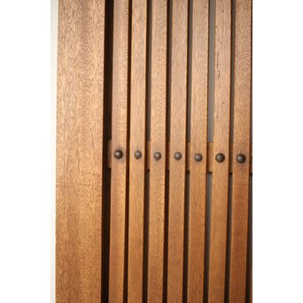 ラワン巾着格子蔵戸　W121Y 