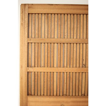 ラワン巾着格子蔵戸　W121Y 