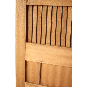 ラワン巾着格子蔵戸　W121Y 