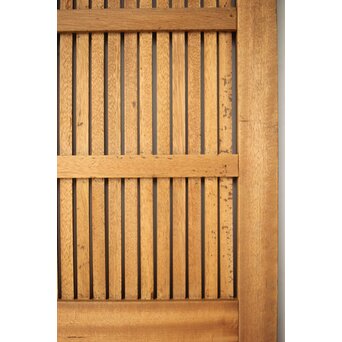 ラワン巾着格子蔵戸　W121Y 