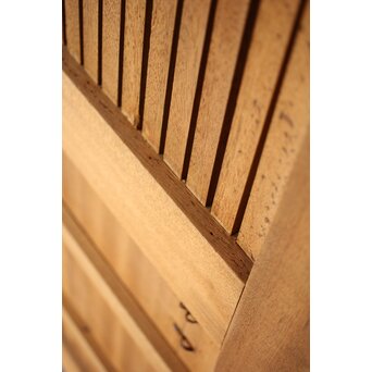 ラワン巾着格子蔵戸　W121Y 