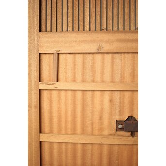 ラワン巾着格子蔵戸　W121Y 