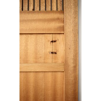 ラワン巾着格子蔵戸　W121Y 