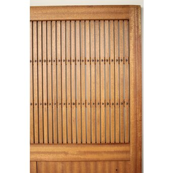 ラワン巾着格子蔵戸　W121Y 