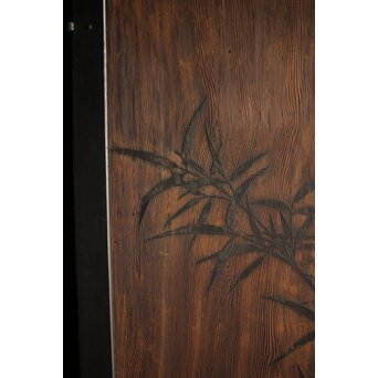 うずくり浮彫 板絵建具　B1053 竹と