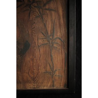 うずくり浮彫 板絵建具　B1053 