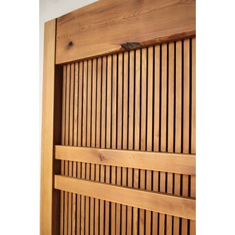 幅広格子蔵戸　W122YD 