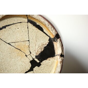 唐物 窯変/辰砂/郎窯/紅釉 大瓶　P430 